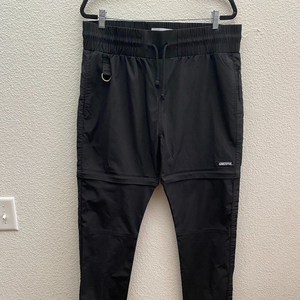 Profound Aesthetic Grateful Convertible Pants XL Black Color 31.5 Inch Inseam